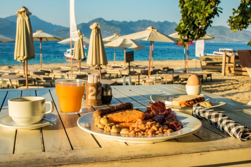 Scallywags Beach Club Gili Air Esterno foto